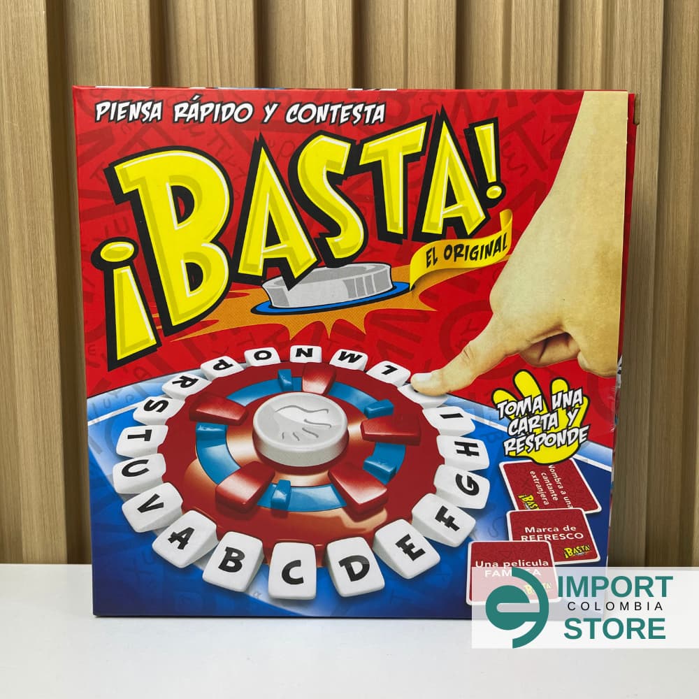 🗣️ ¡BASTA! El juego de palabras que pone a prueba tu rapidez mental.