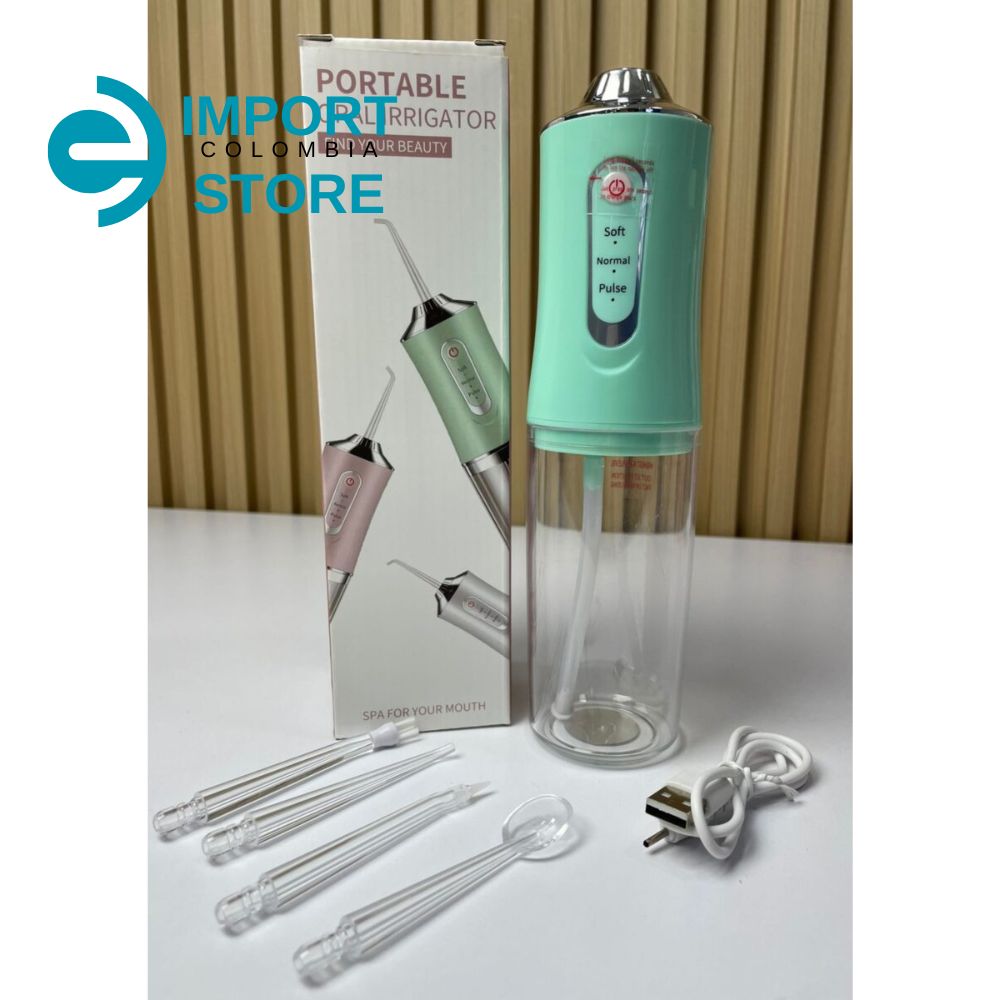 Irrigador Bucal Portátil 🌊 Limpieza profunda y sin sangrado – ¡HOY 40% MENOS + ENVÍO GRATIS!