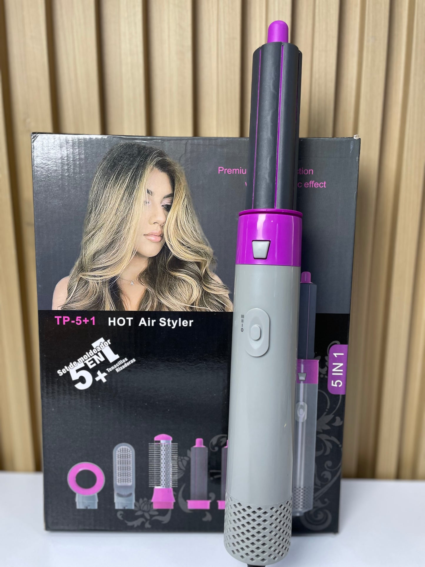 🔥 ¡DESCUENTO SOLO POR HOY en el CEPILLO SECADOR 5 EN 1! ✨