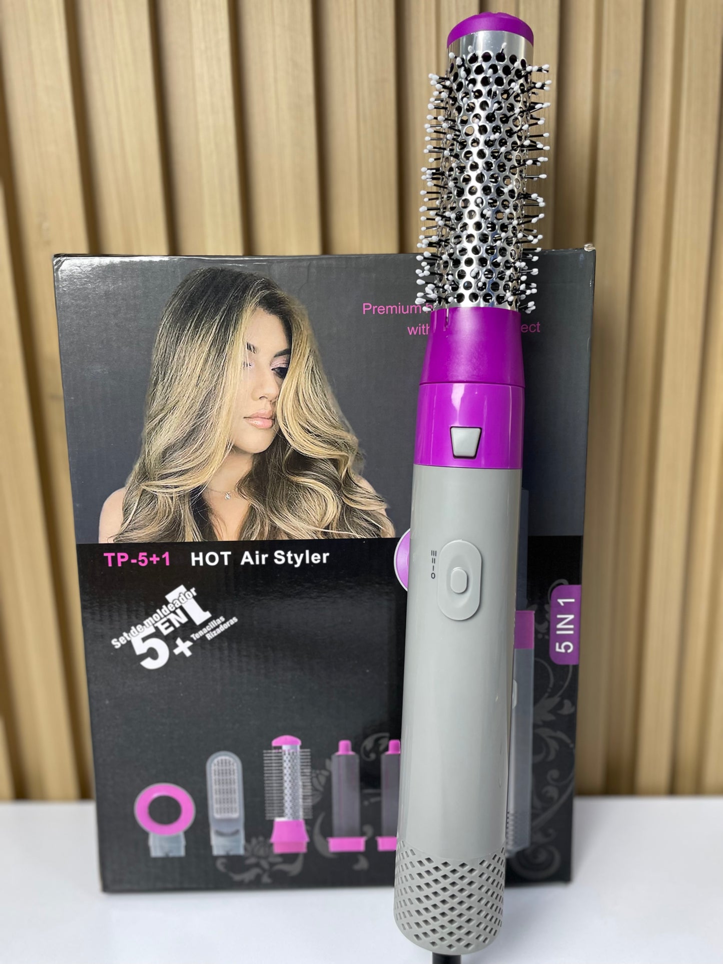 🔥 ¡DESCUENTO SOLO POR HOY en el CEPILLO SECADOR 5 EN 1! ✨
