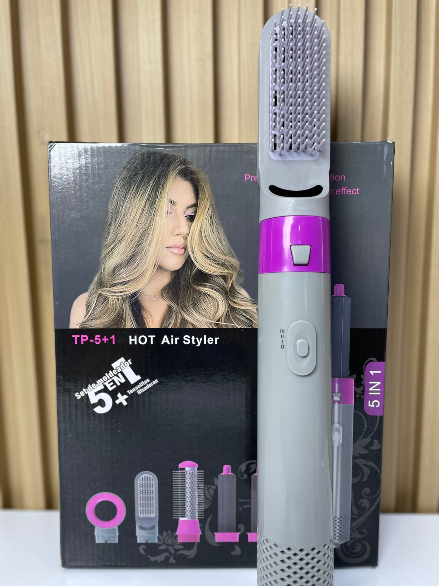 🔥 ¡DESCUENTO SOLO POR HOY en el CEPILLO SECADOR 5 EN 1! ✨