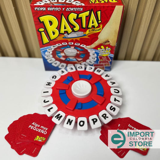 🗣️ ¡BASTA! El juego de palabras que pone a prueba tu rapidez mental.