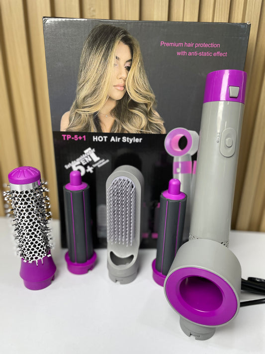 🔥 ¡DESCUENTO SOLO POR HOY en el CEPILLO SECADOR 5 EN 1! ✨